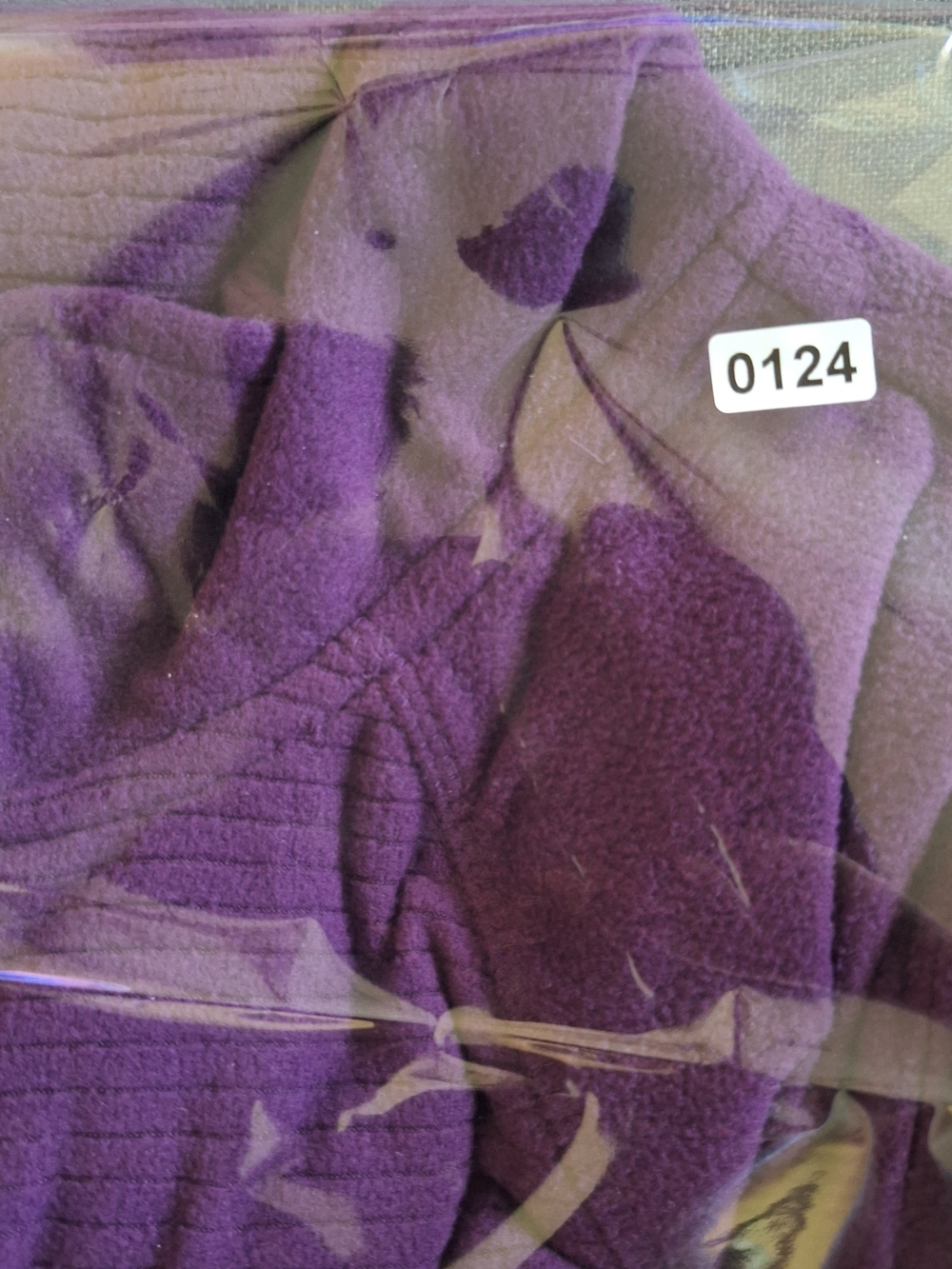 St. John's Bay Purple Quarter-Zip Pullover Sweater - Picture 5 of 5